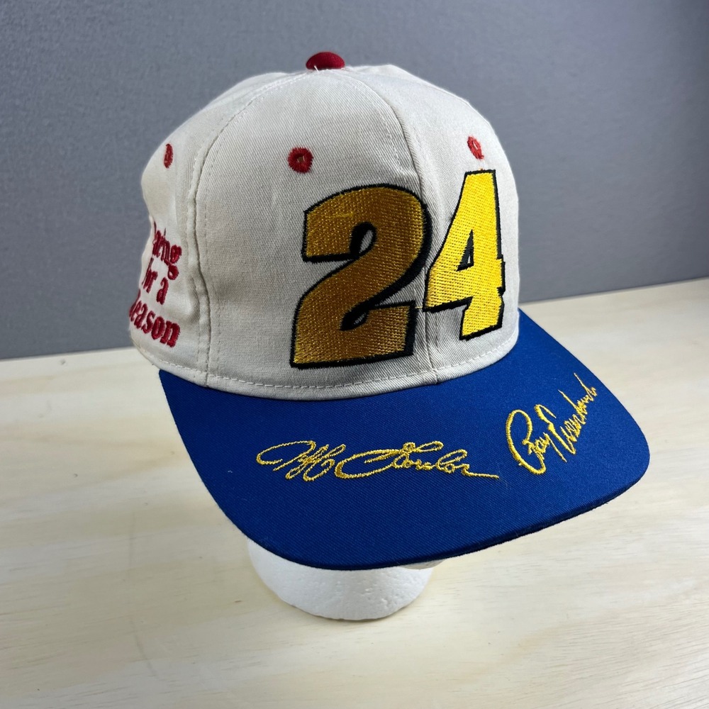Vintage Kudzu Jeff Gordon NWOT Hat Snapback Made in USA NASCAR